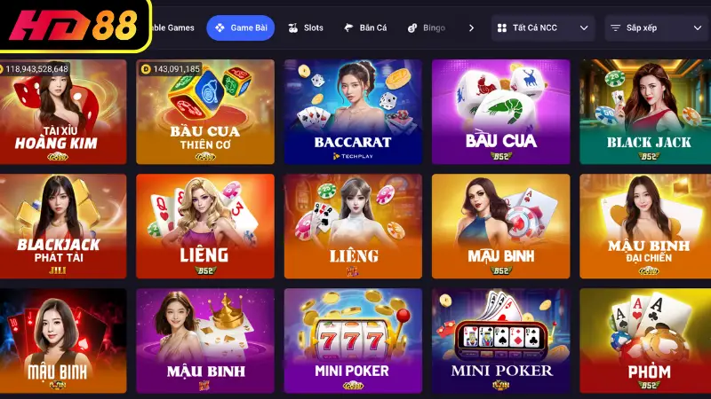 Khái quát về sân chơi HD88 nổi tiếng
