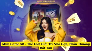 Mini Game X8 - Thế Giới Giải Trí Nhỏ Gọn, Phần Thưởng Bất Tận
